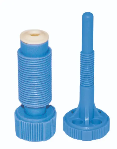 INIETTORE CON PISTONE FILETTATO - BLU= Ø 11,50mm (min.ordinabile 10 pz)