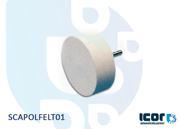FILZSCHEIBE FüR  POLIERPASTE 80MM