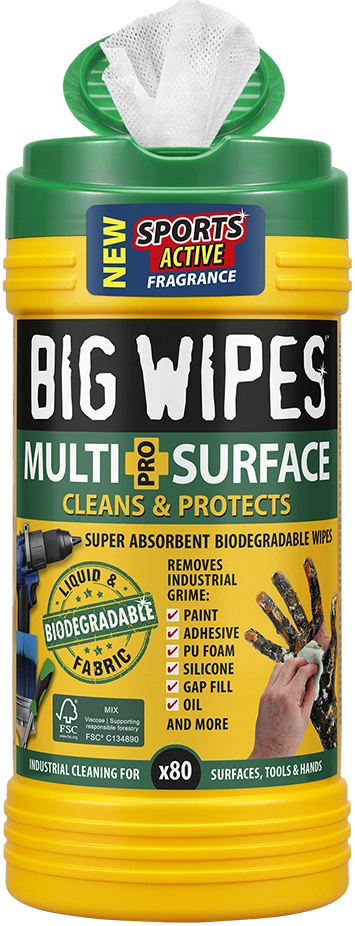 Multi-Surface - Tube de 80 lingettes Multi-Surface
