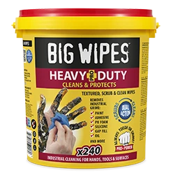 [BW2427] Emmer met 240 Heavy Duty industriële doekjes